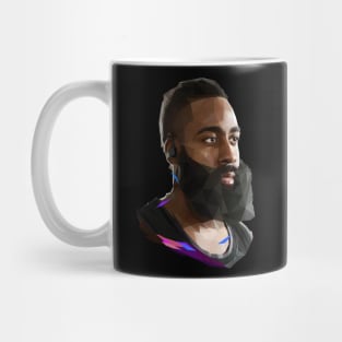 James Harden low poly Mug